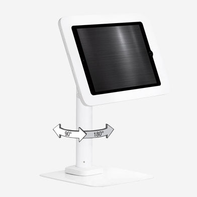 Lilitab Counter tablet kiosk showing rotation
