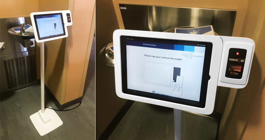 Kaiser Permanente Deploys Custom Lilitab Kiosks for Employee Touchless Check-In