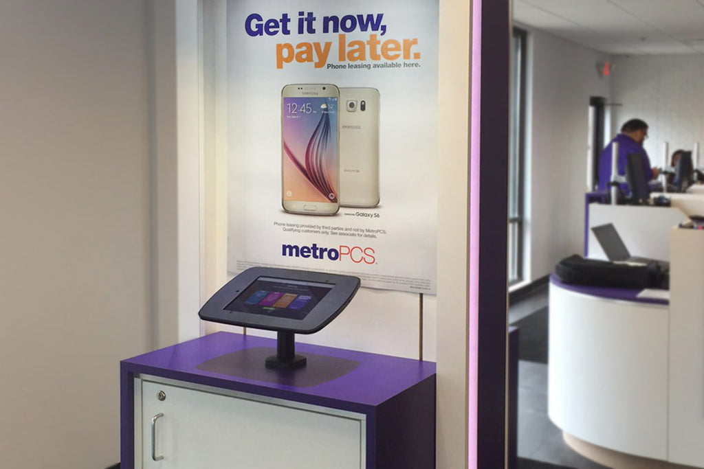 MetroPCS installs Lilitab Surface Kiosks