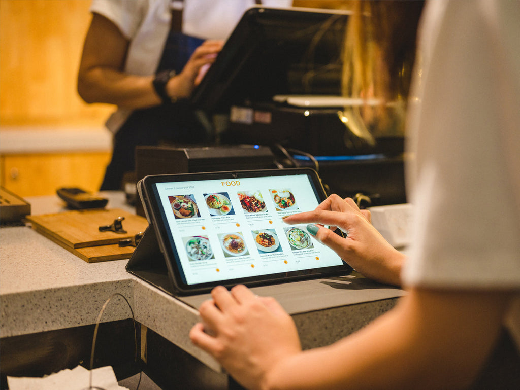 Tablets and Food...Yummy Idea!