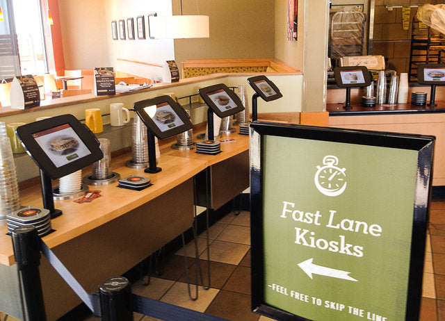 Consumer demand for restaurant kiosks is on the rise