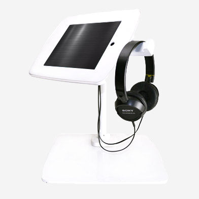 Headphone mount for Lilitab tablet kiosks