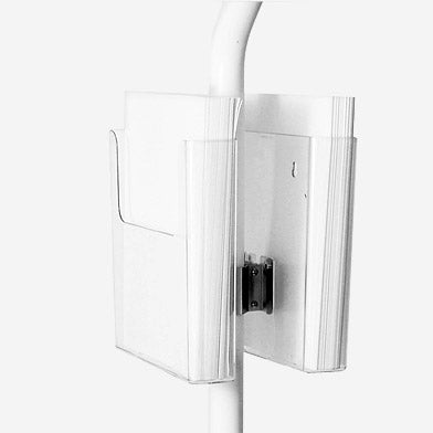 Lilitab tablet kiosk double literature holder